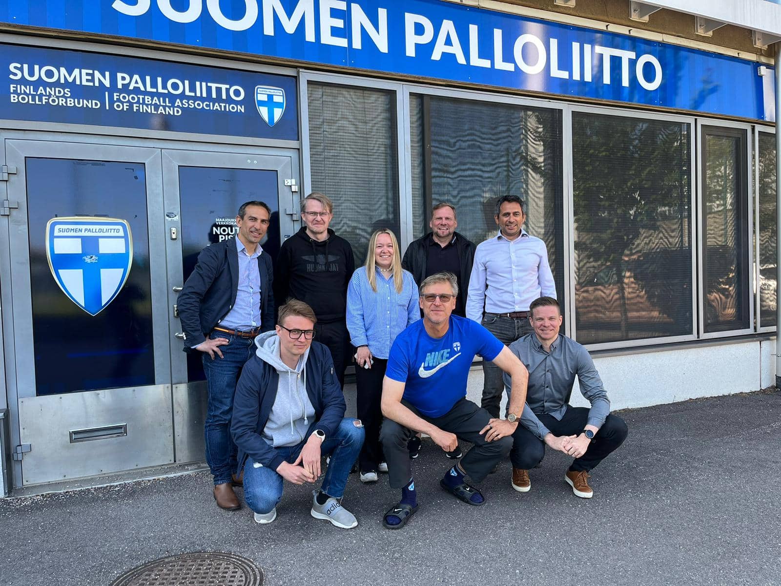 Footovision and Finnish FA technical staff